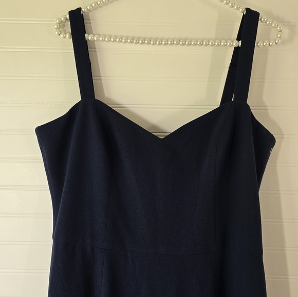 NWT Dress The Population Estella Navy Blue Gown XL - Picture 7 of 12